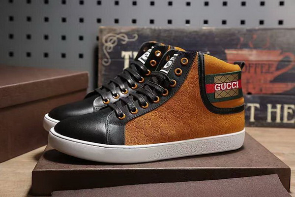 Gucci High-Top Fashion Men Shoes_003